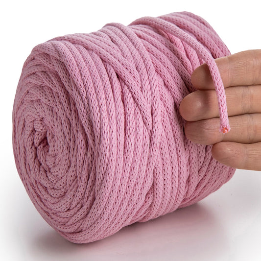 Pink Macramé Cord 6mm 85m