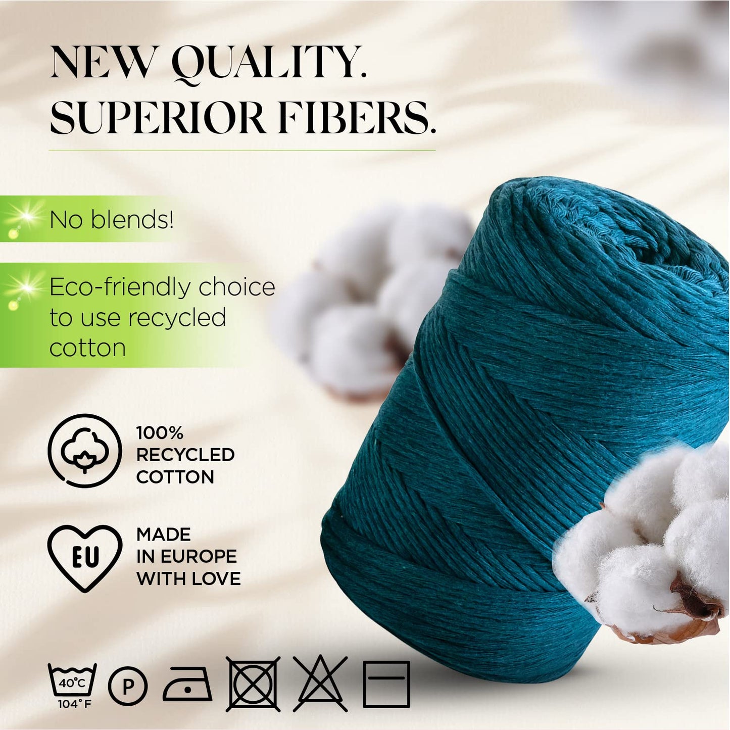 Sea Single Twisted Macramé 3mm 200m