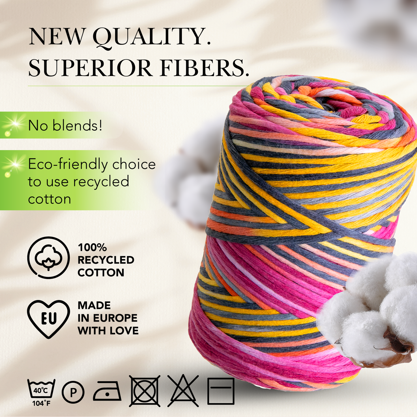 Unicorn 13 Single Twisted Macramé 3mm 200m