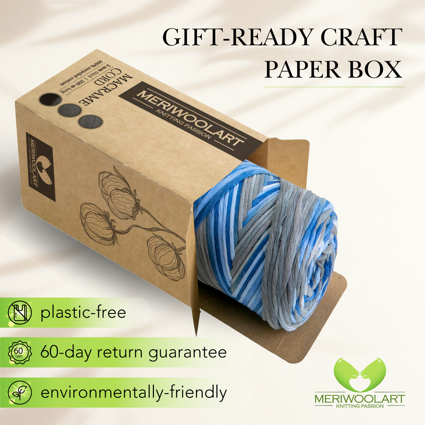 Unicorn 16 Single Twisted Macramé 3mm 200m