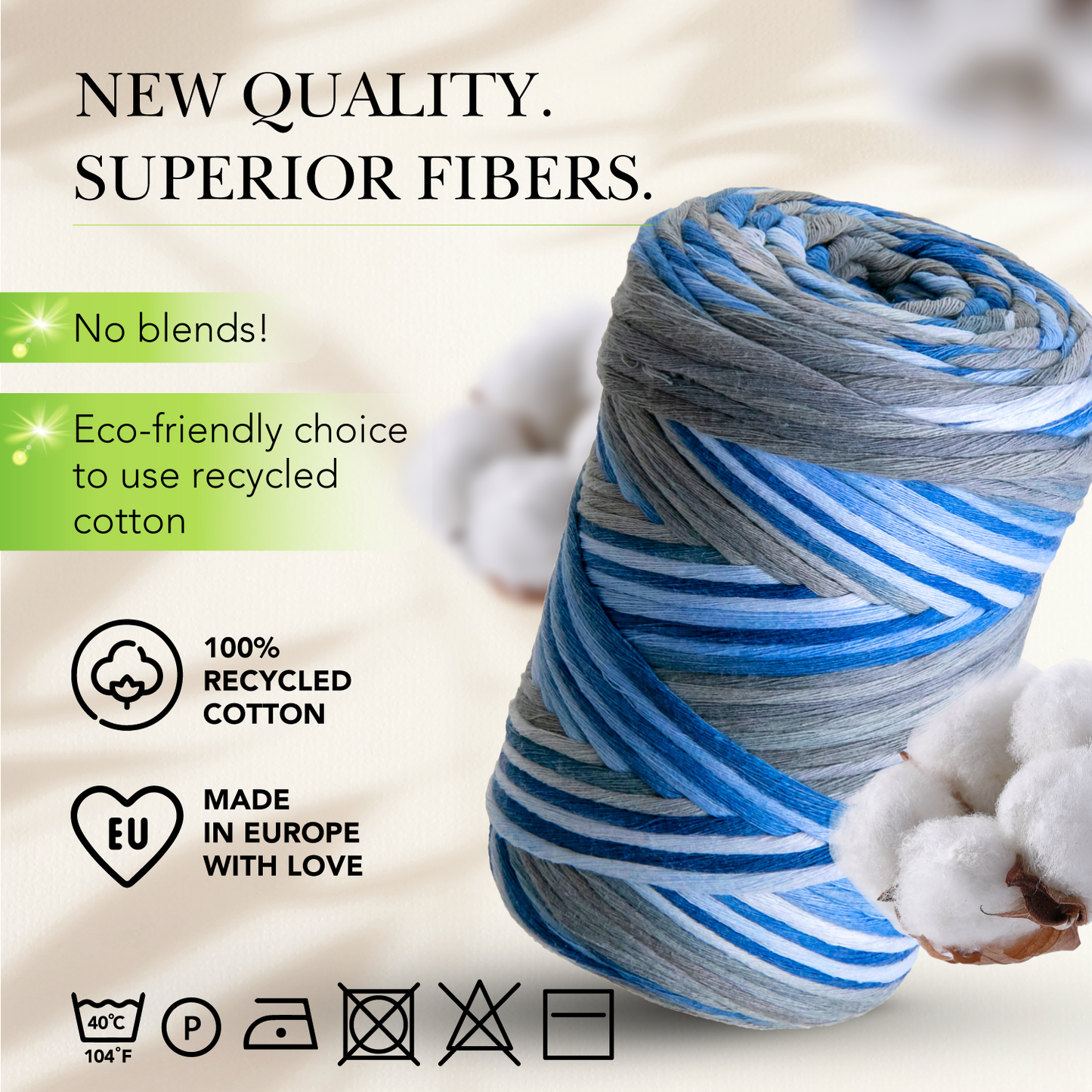 Unicorn 16 Single Twisted Macramé 3mm 200m