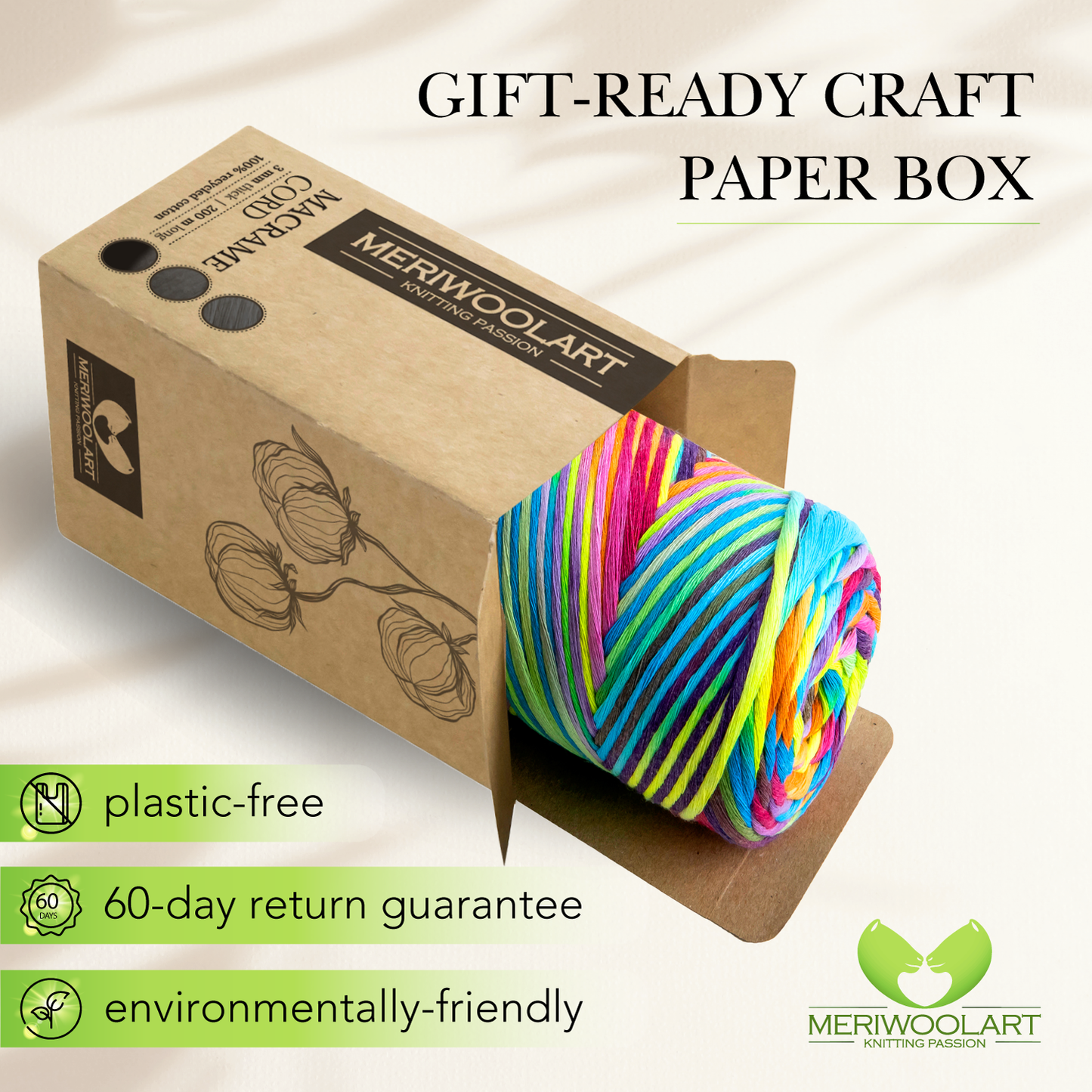 Unicorn 19 Single Twisted Macramé 3mm 200m