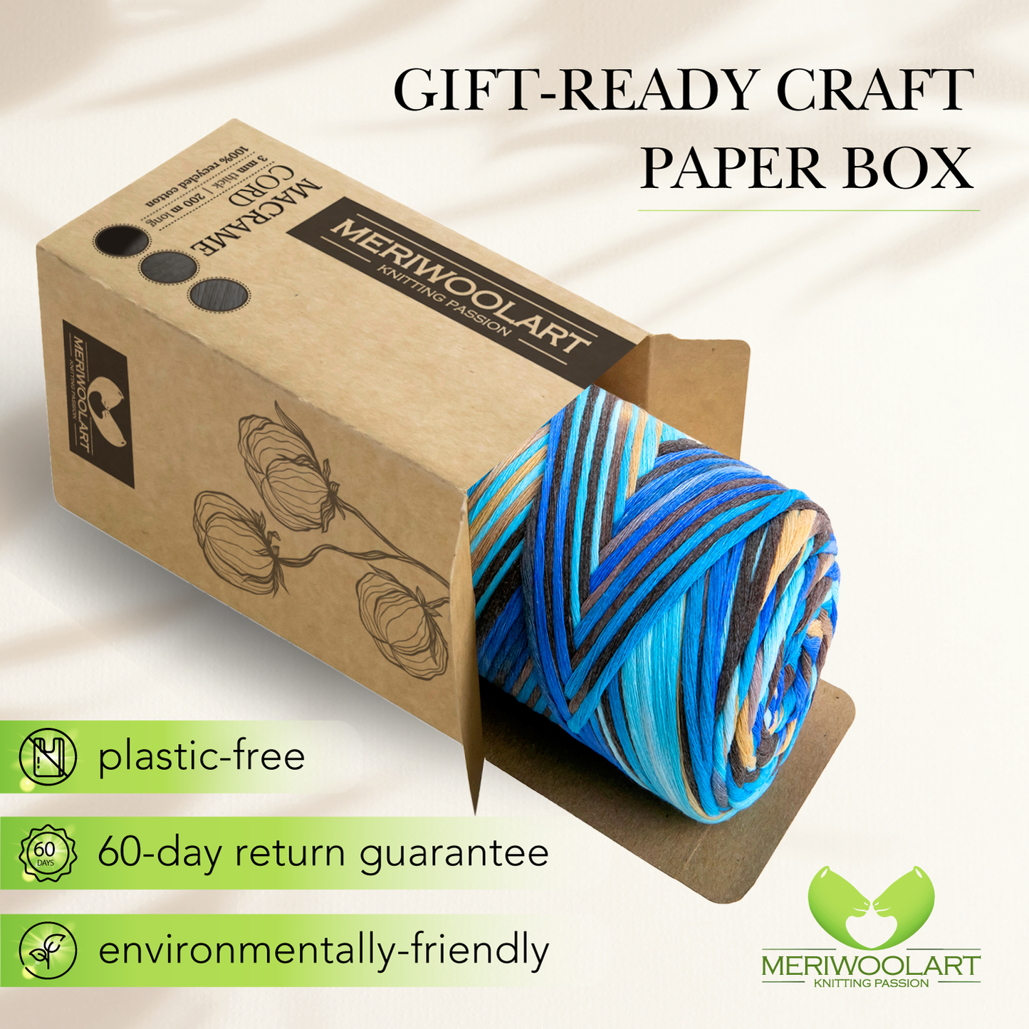 Unicorn 21 Single Twisted Macramé 3mm 200m