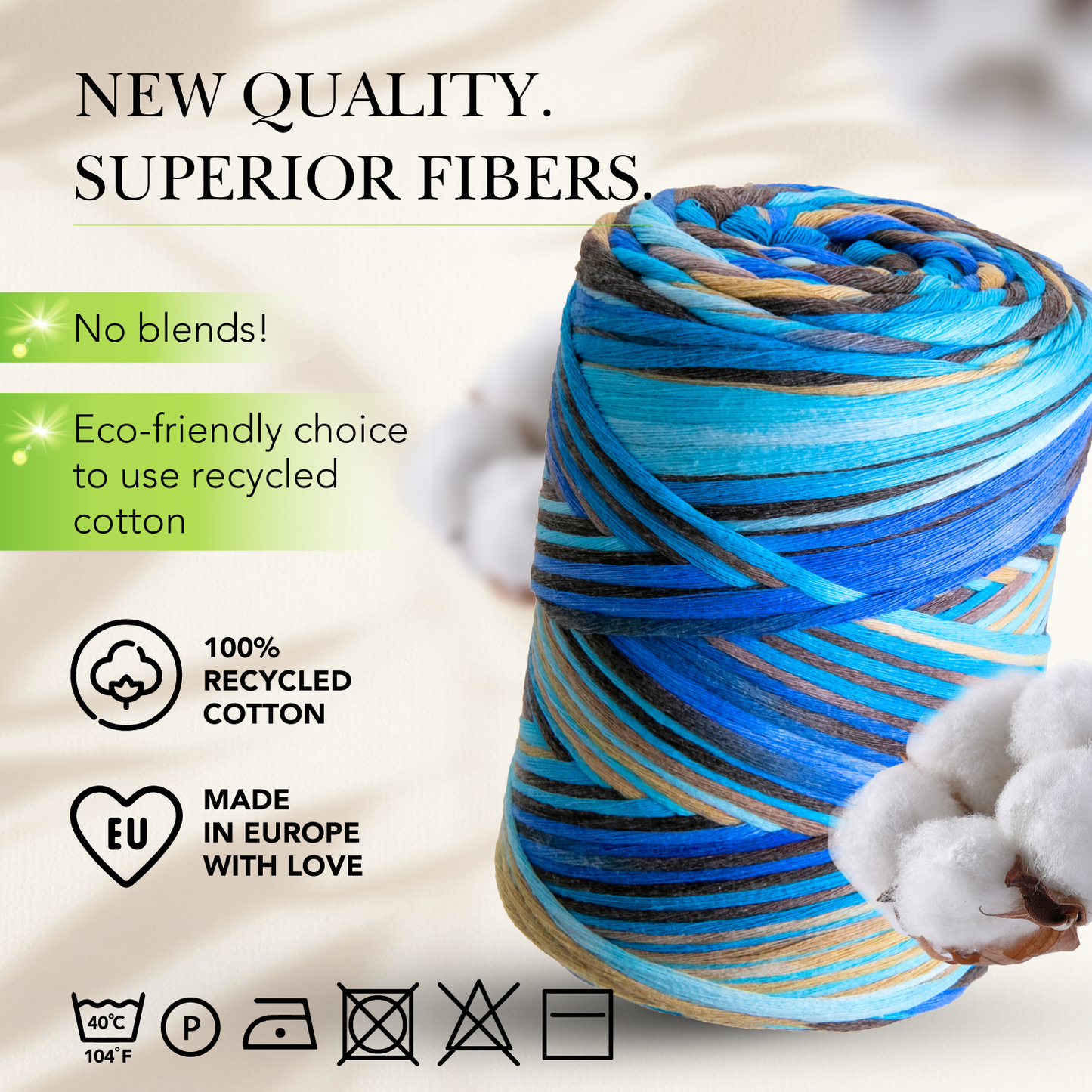 Unicorn 21 Single Twisted Macramé 3mm 200m