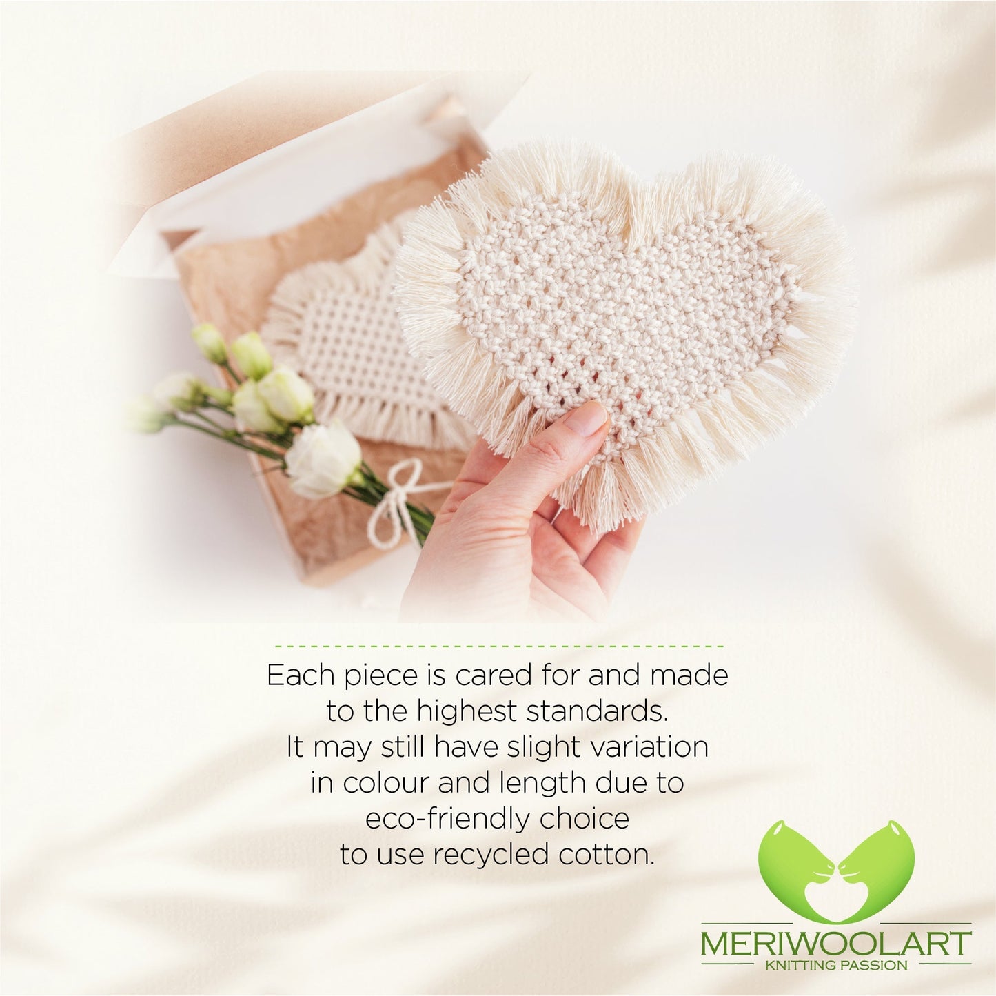 LIGHT PINK MACRAMÉ ROPE 6 MM, 100 M