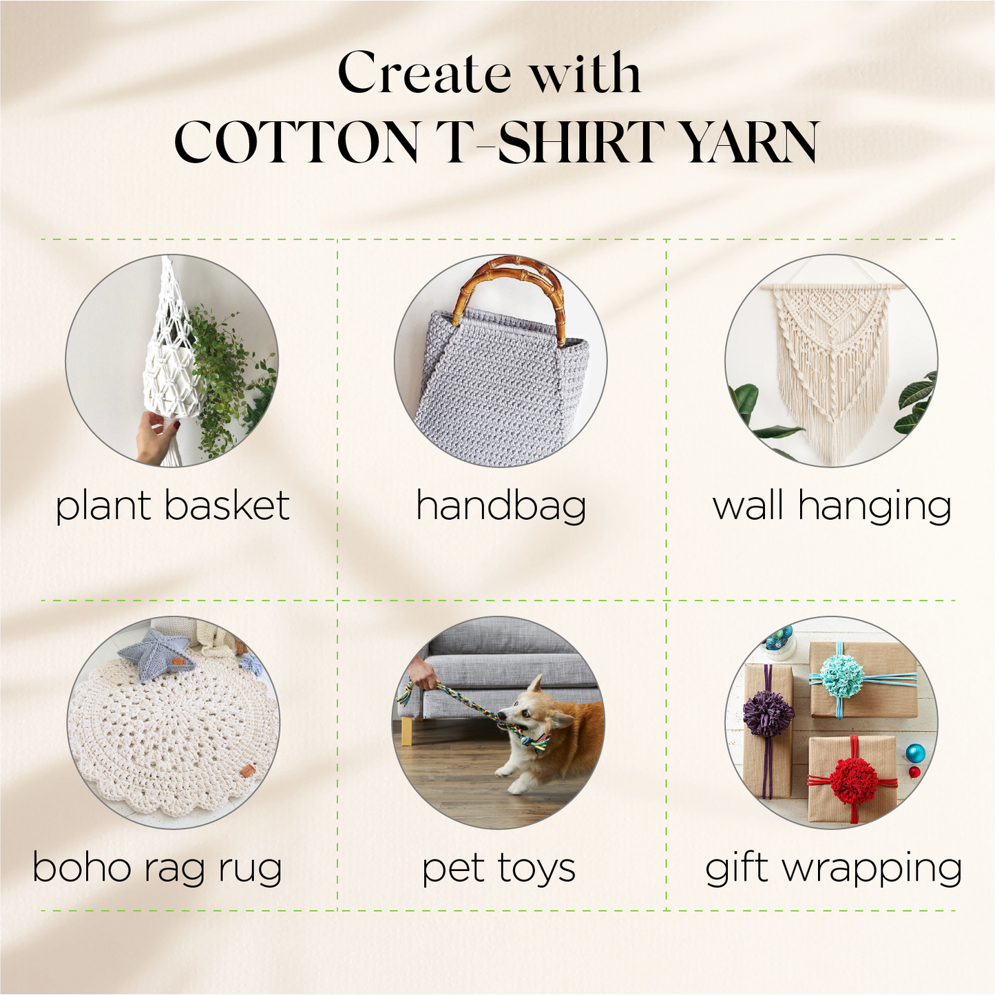 Sand Cotton Ribbon 10m 150mm