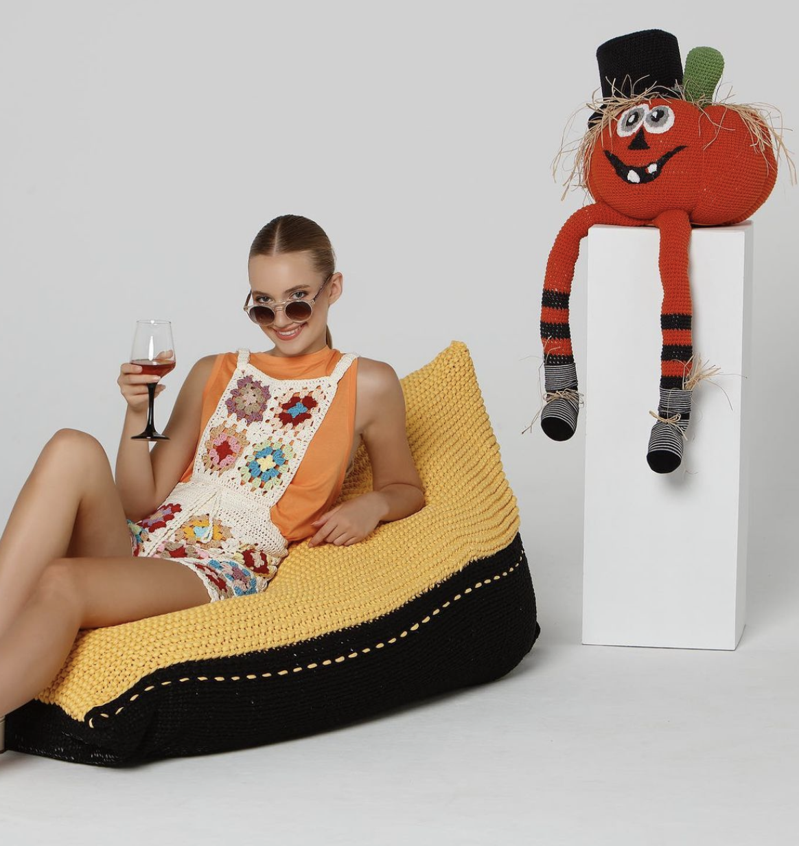 JEANS Coral Blue Cotton YARN 50g 160m