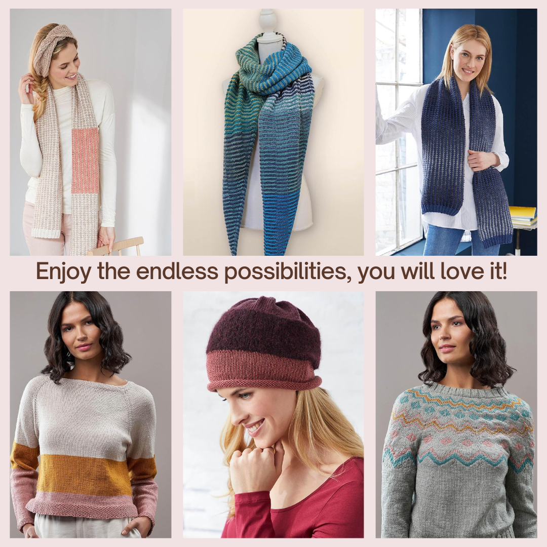 IMPERIAL Dry Rose MERINO WOOL YARNS 50g 125m