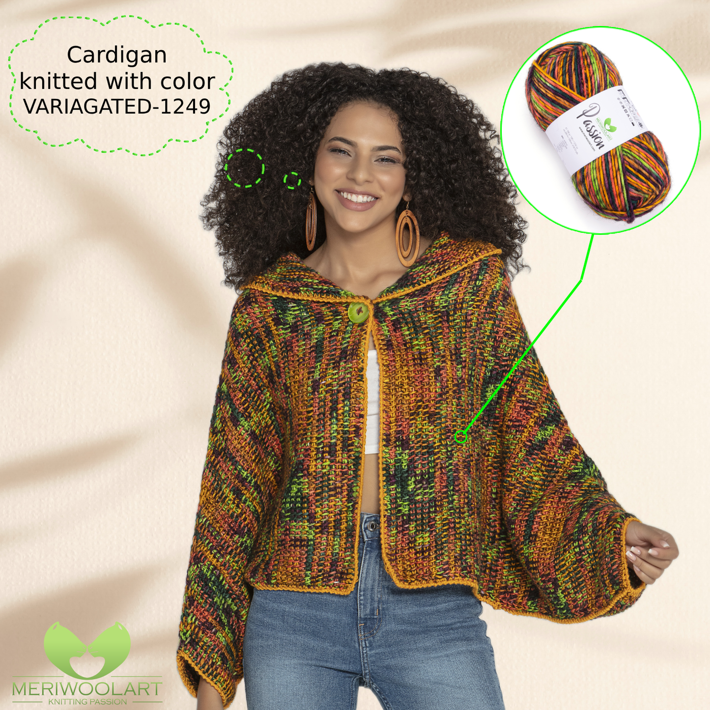 PASSION-1253 MERINO WOOL YARNS 200M