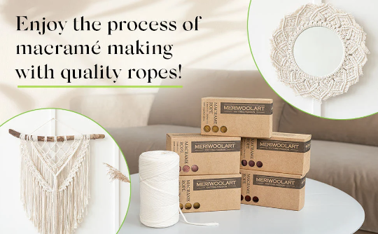 Natural Lurex Single Twisted Macramé 3mm 200m
