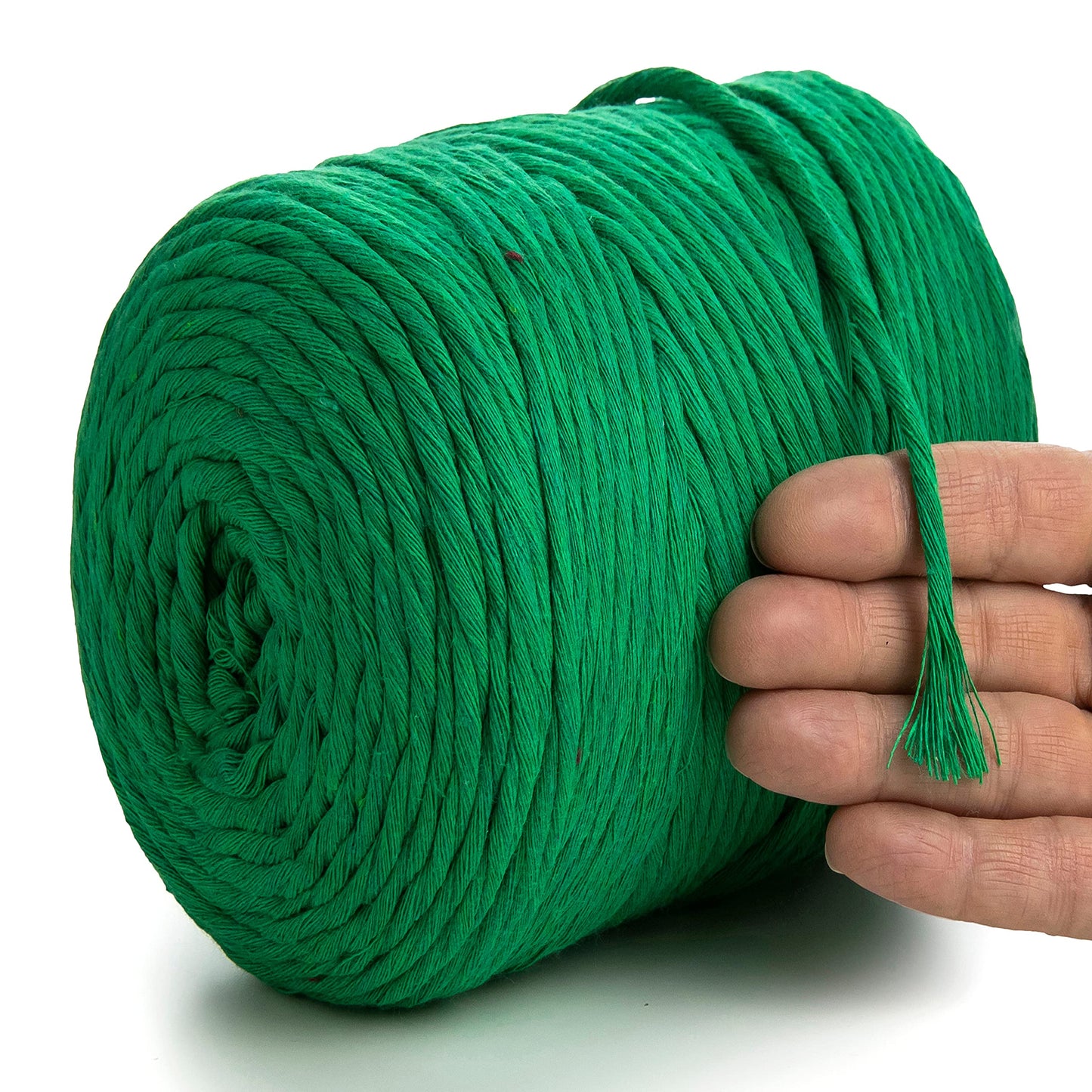 Green Single Twisted Macramé 4mm 225m