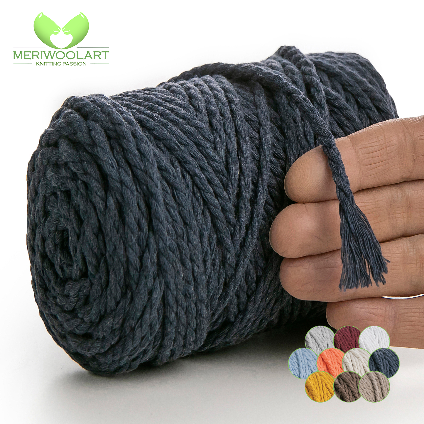 SEA MACRAMÉ ROPE 4 MM, 75 M