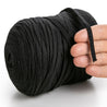 Black Cotton Ribbon 10mm 150m