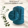 Ocean Cotton Ribbon 10mm 150m