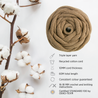 CARTON RECYCLED COTTON CORD 10 MM, 60 M